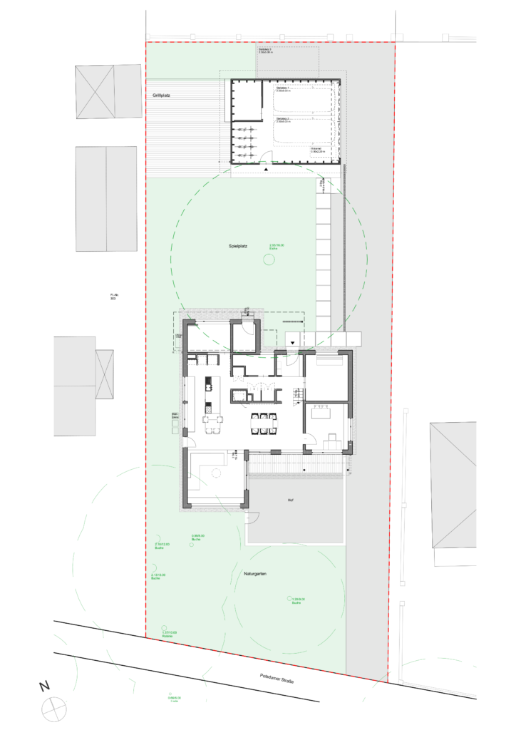 ポツダム住宅_配置図